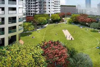 Lodha Hanging Gardens Amenities - cricket pitch